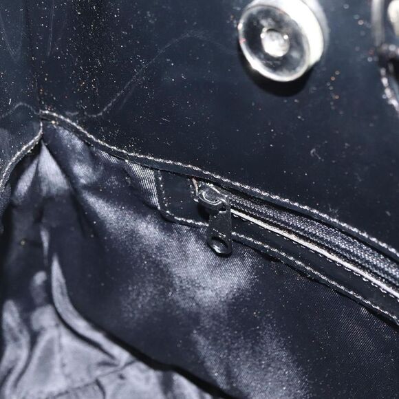 Celine Circle Logo Handbag Patent Leather Black Patent_Leather Handbag - Picture 13 of 16